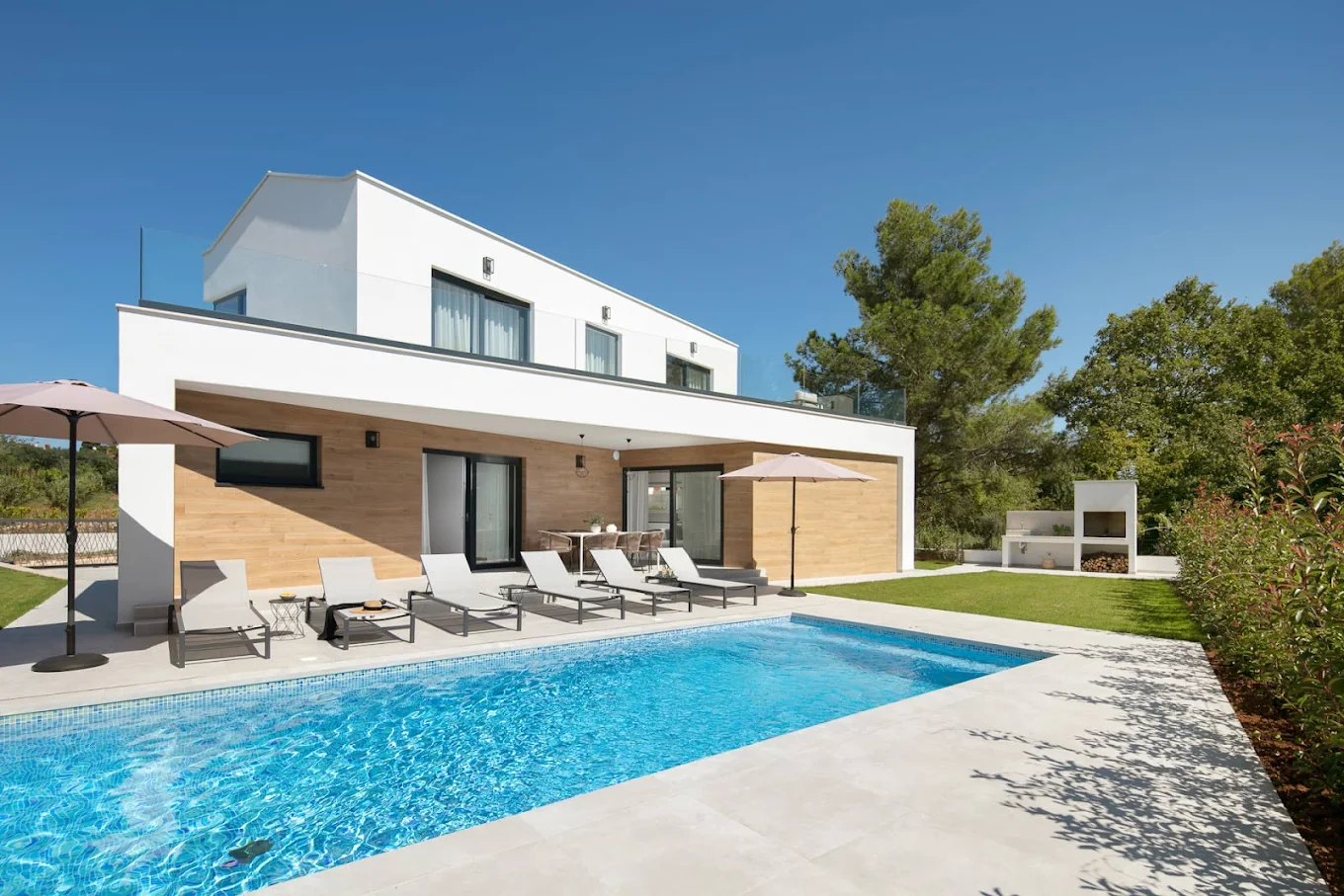 Villa Mali Dvor in Porec Istrien mieten - Luxusvilla für 8 Personen
